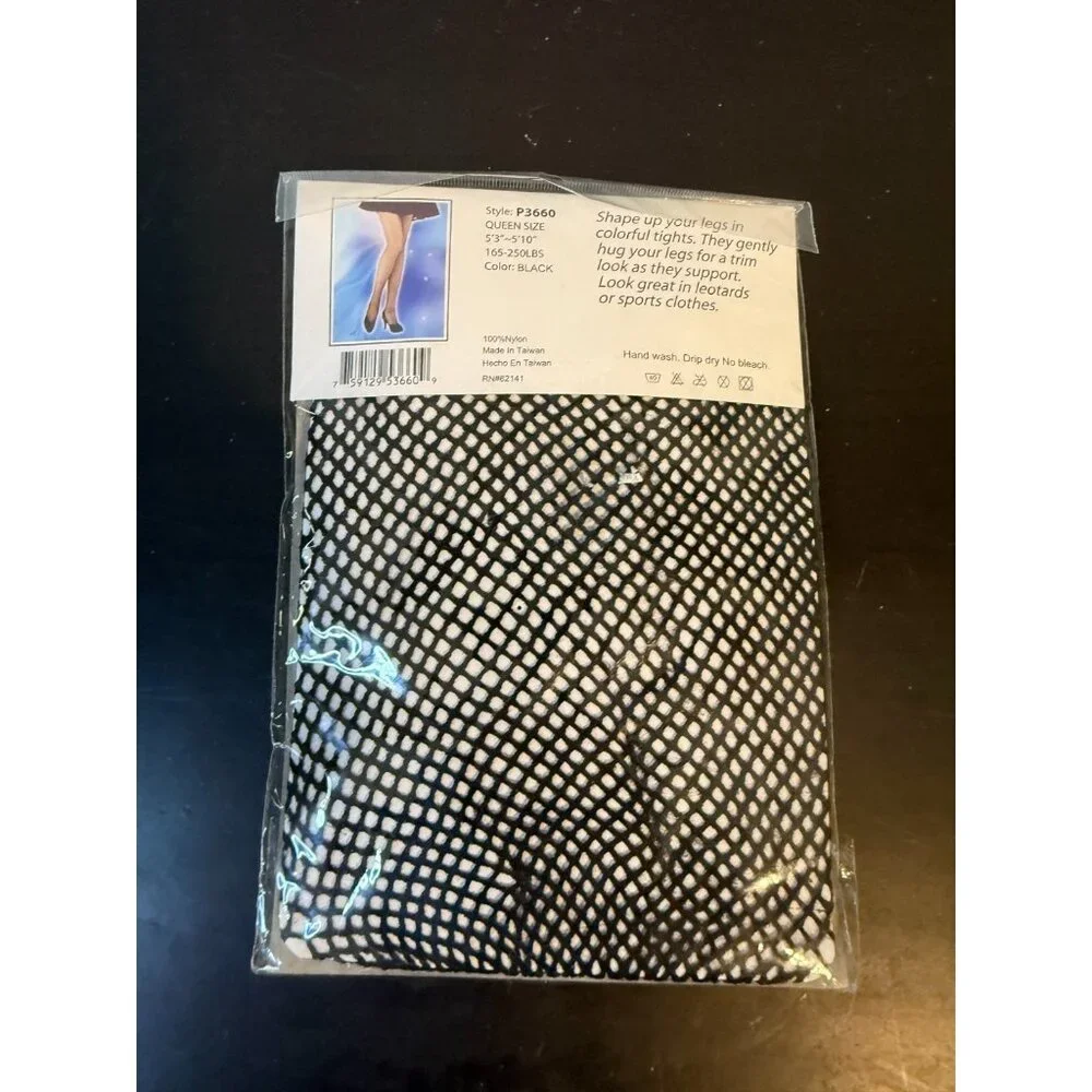 Sophia Fishnet Sexy Tights Pantyhose Women’s New NIp Queen Size Lolita